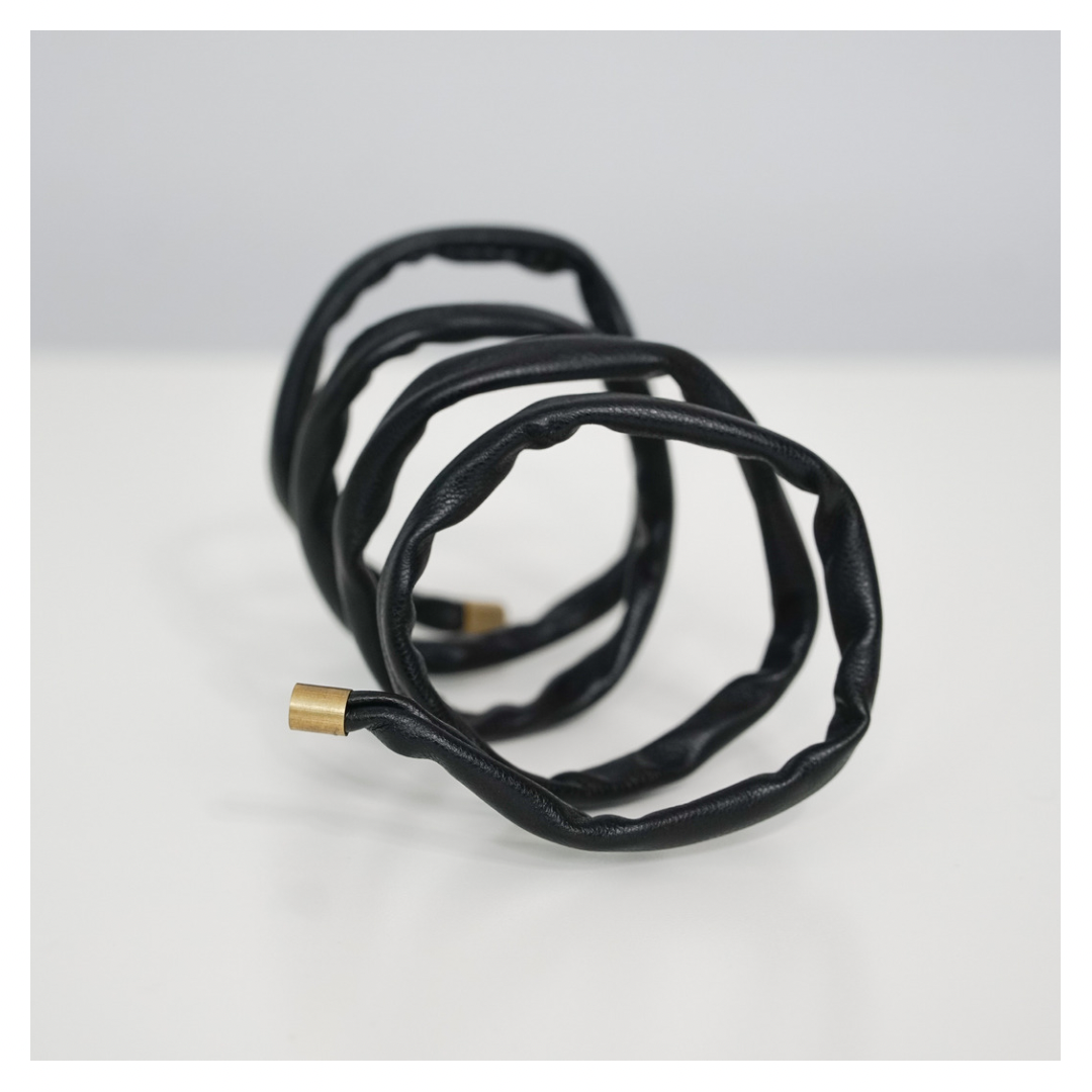 Leatherette Bendable Hair Tie