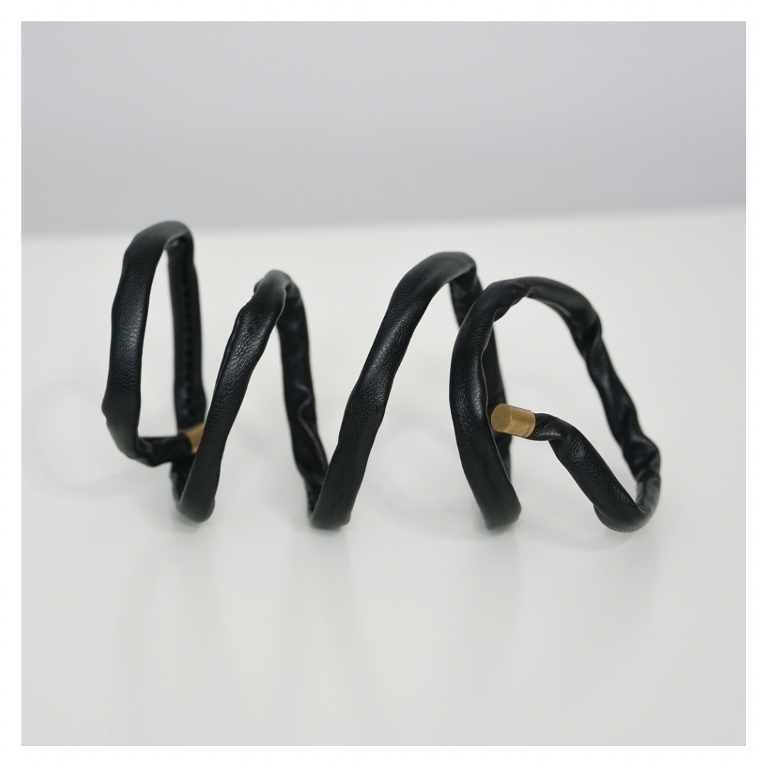 Leatherette Bendable Hair Tie