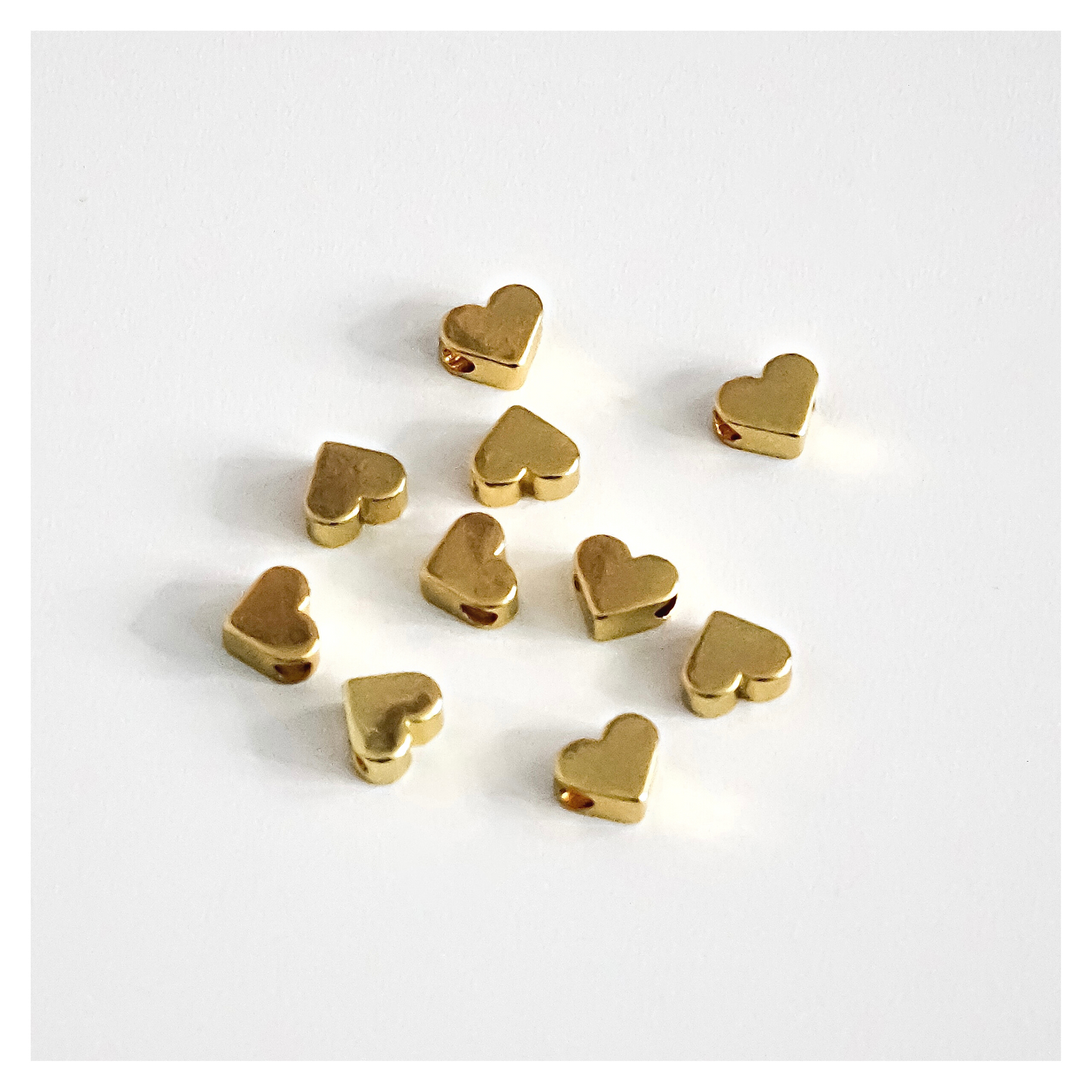 Brass Loc Beads