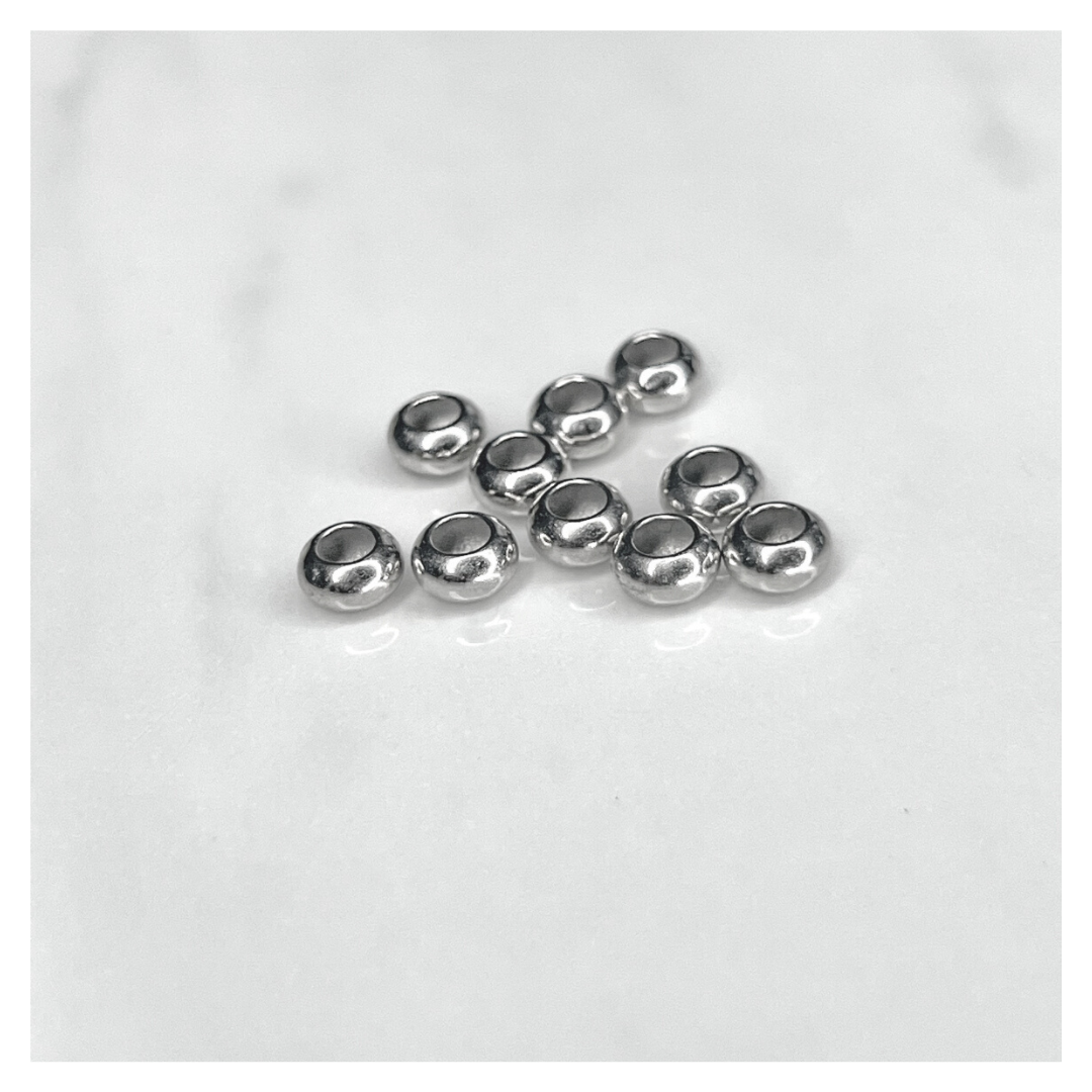 3mm Brass Loc Rings For Microlocs/Sisterlocks - 10 Pieces