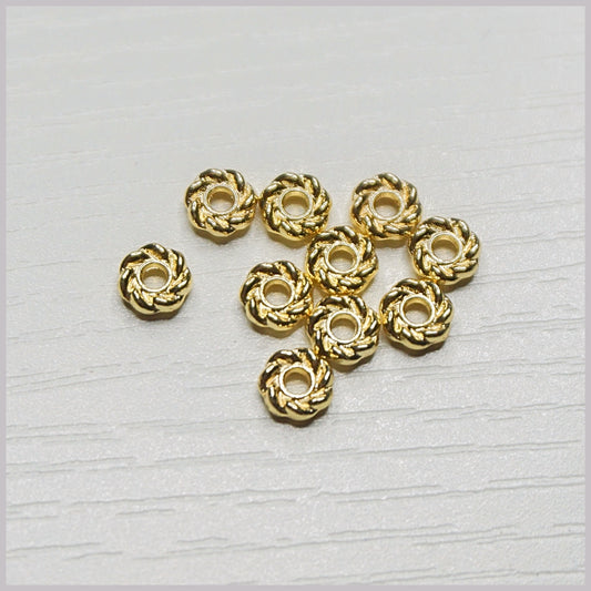 1.8mm Donut Loc Rings - 10 Pieces