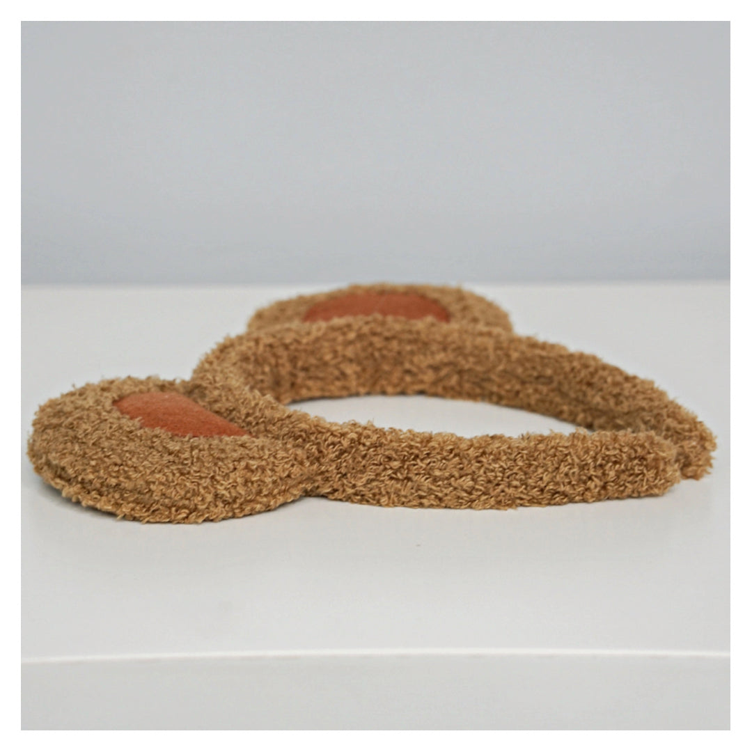 Bear Ears Plush Headband