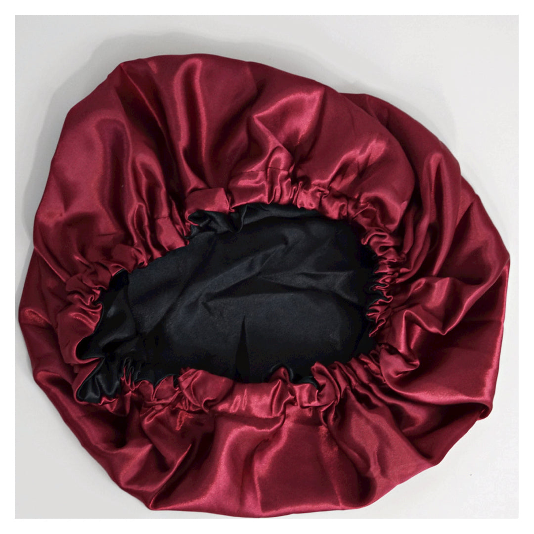 Reversible Satin Bonnet