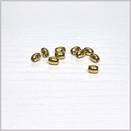 2mm Stainless Steel Loc Drums - 10 Pieces